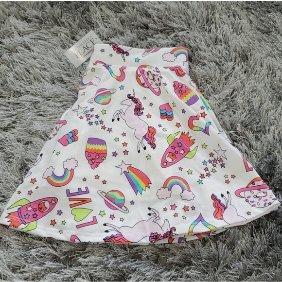 NWT TCP Skort, unicorns and rainbows - Picture 2 of 5